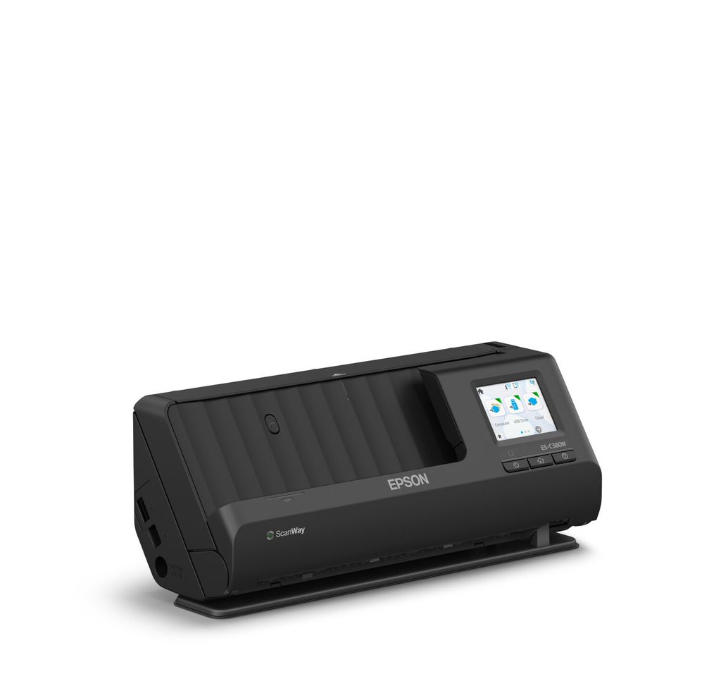 Epson ES-C380W - Einzelblatt-Scanner - Duplex - A4/Legal - Produktbild 