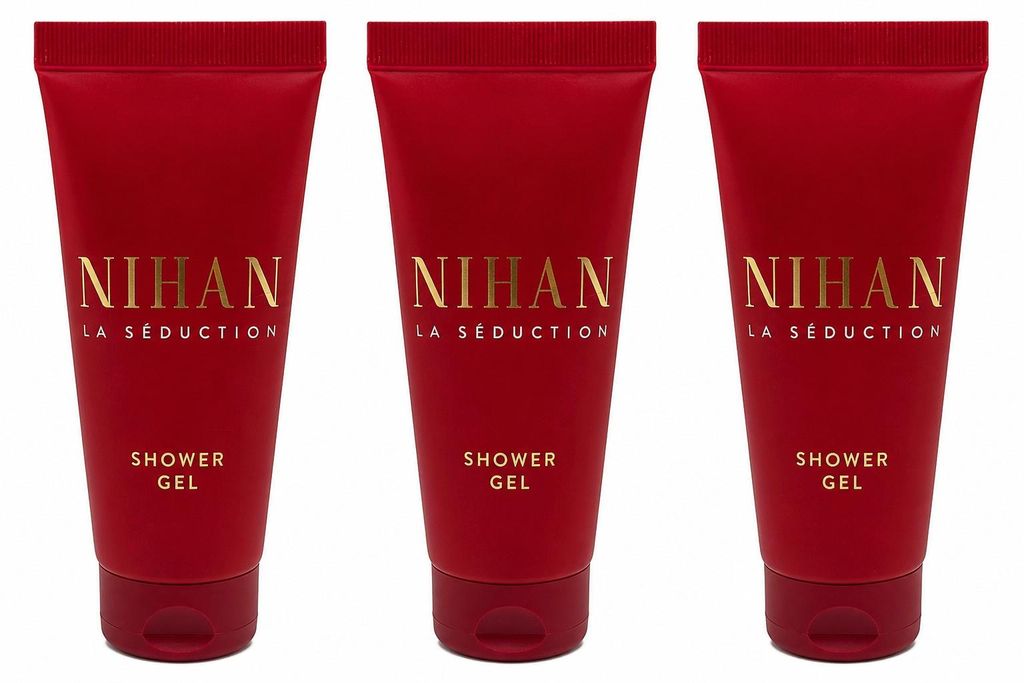 Nihan La Seduction, gel doccia, 3 flaconi da 100 ml Immagine del prodotto 