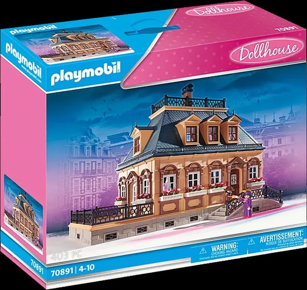 Villa Victorienne PLAYMOBIL 70891 avec Façade Décorée et Balcons Rétro - 8