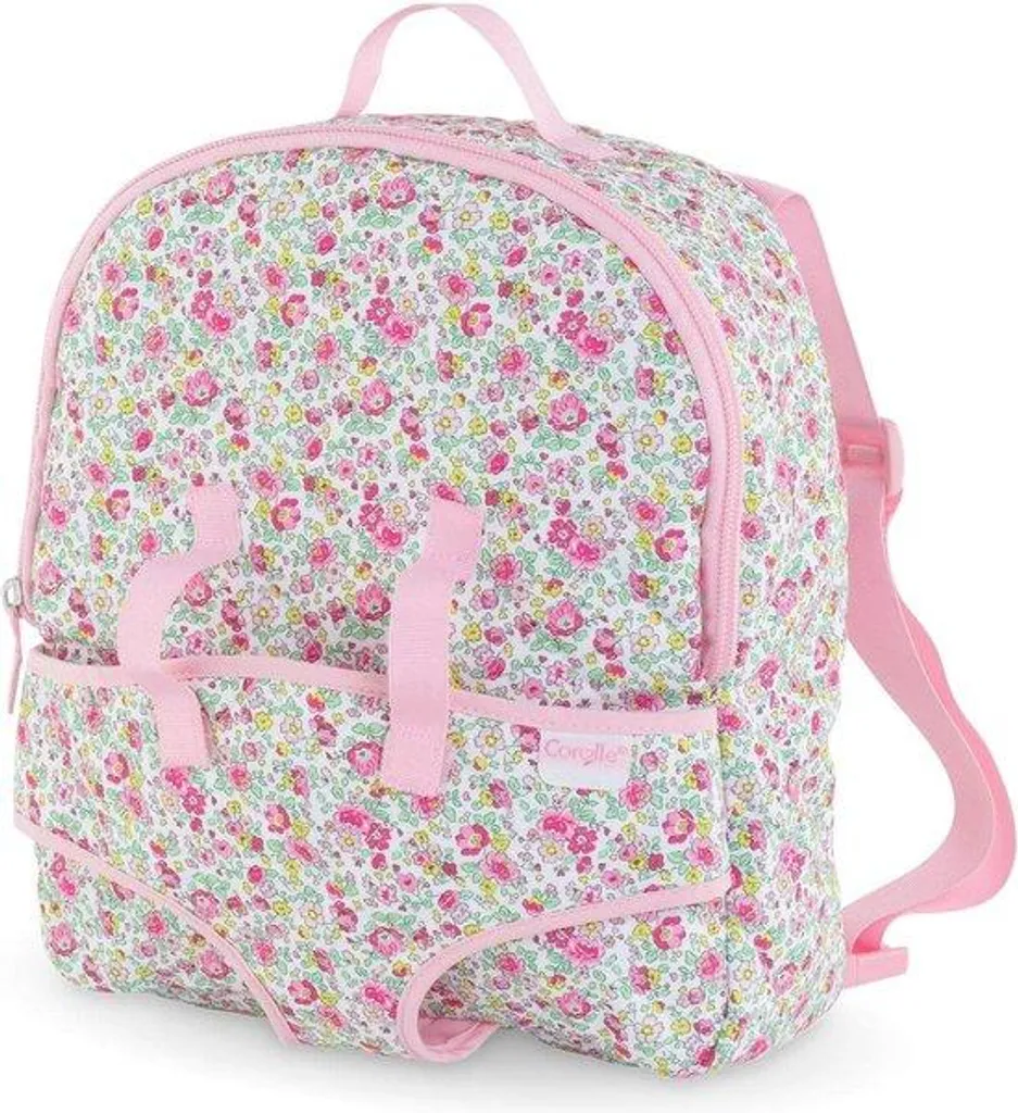 Sac à dos 30 cm pour sortie scolaire et parc - Design fleurs enfant