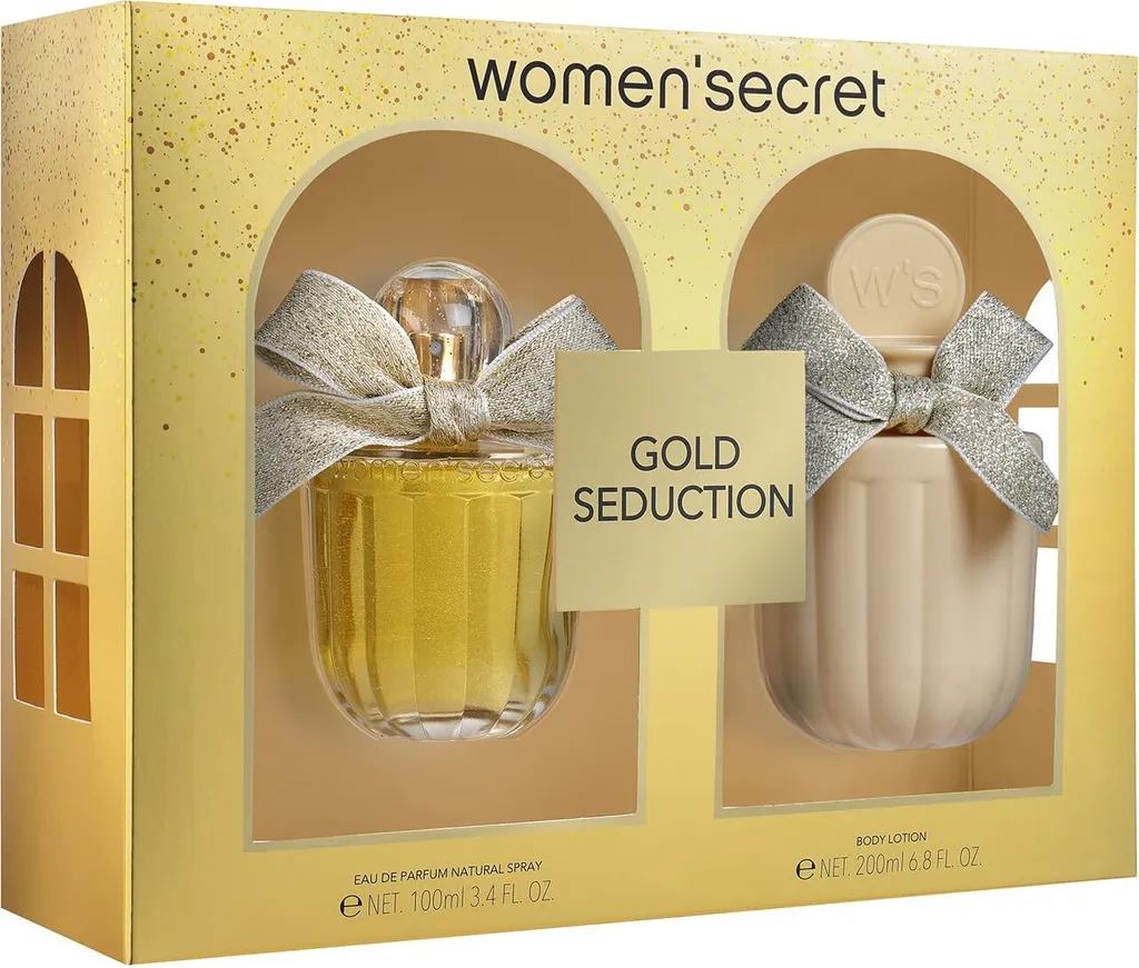 Set segreto di seduzione in oro per donna