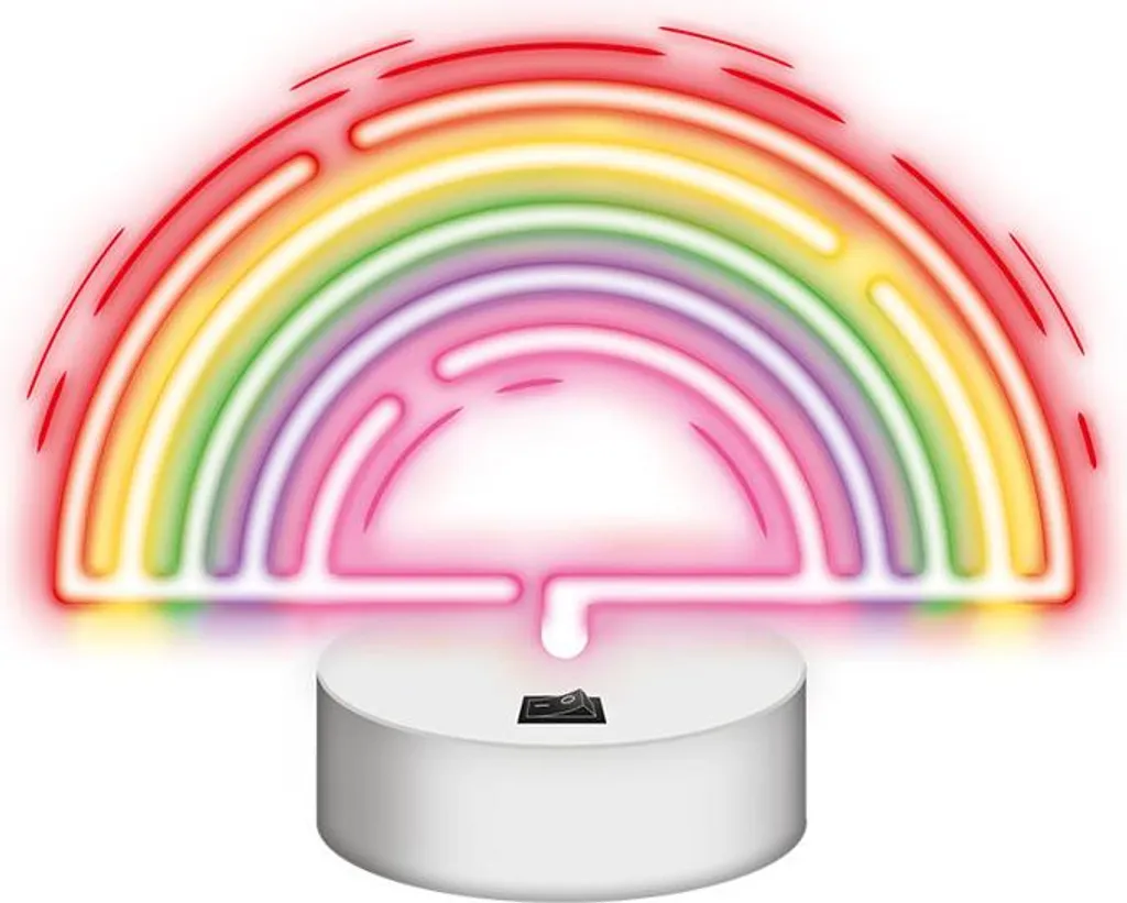 Forever Light Neon LED Rainbow NNE09 - Insegna Luminosa Multicolore USB