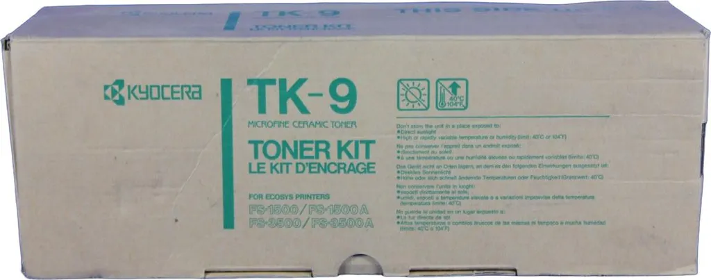 Kyocera TK-9 Toner Noir Impression Laser Haute Densité 7000 Pages