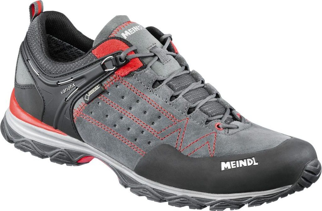 Meindl Herren Hiking Schuhe Ontario GTX Rot Anthrazit Produktbild 