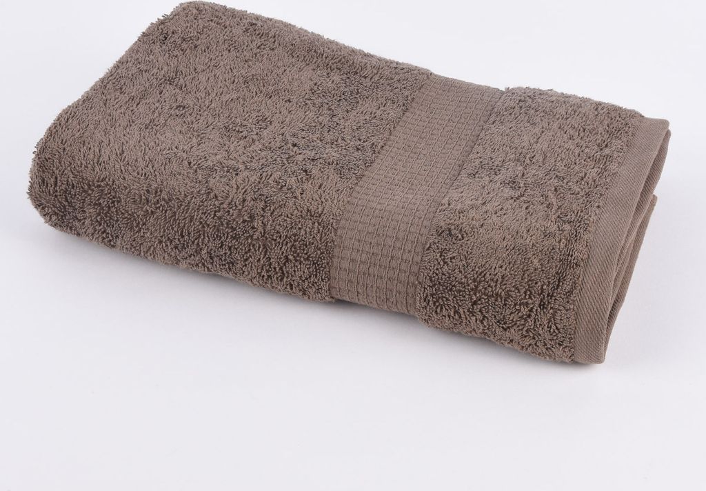 Qualitätsfrottee Handtuch 100% Baumwolle 500g/qm braun Größe Duschtuch 70 x 140 cm