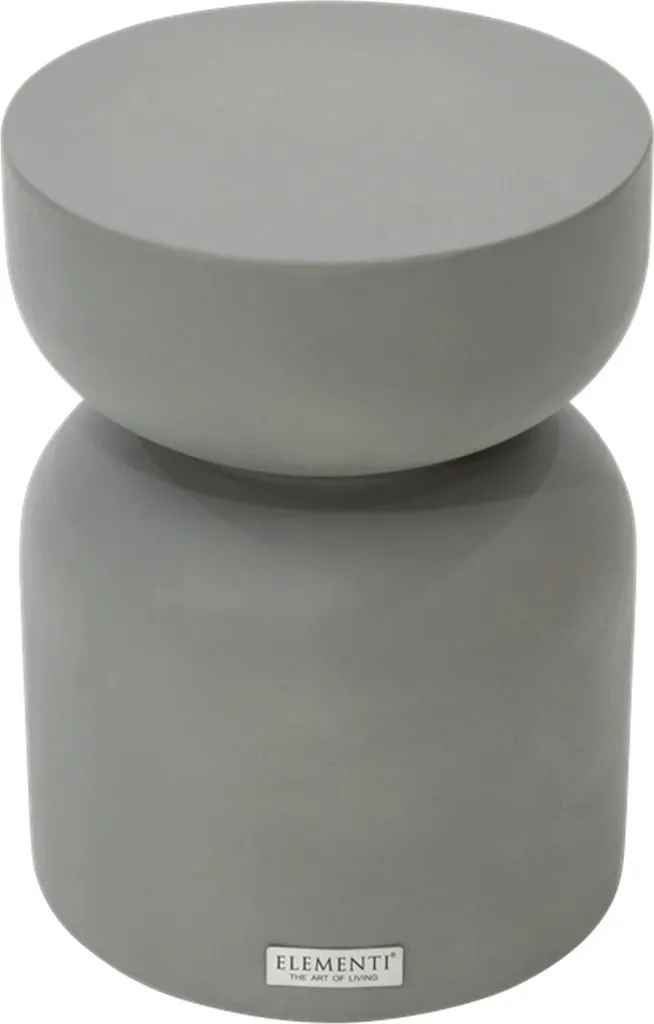 Tavolino da Salotto Minimalista CHRONOS in Cemento - Arredo 35x35x46