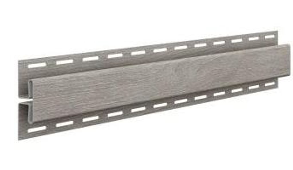 VILO Fronto SVP-18 - Verbindungsprofil für Kunststoff Fassadenpaneele - H-Profil Siding Zubehör - 3,05 m - Polar-Eiche