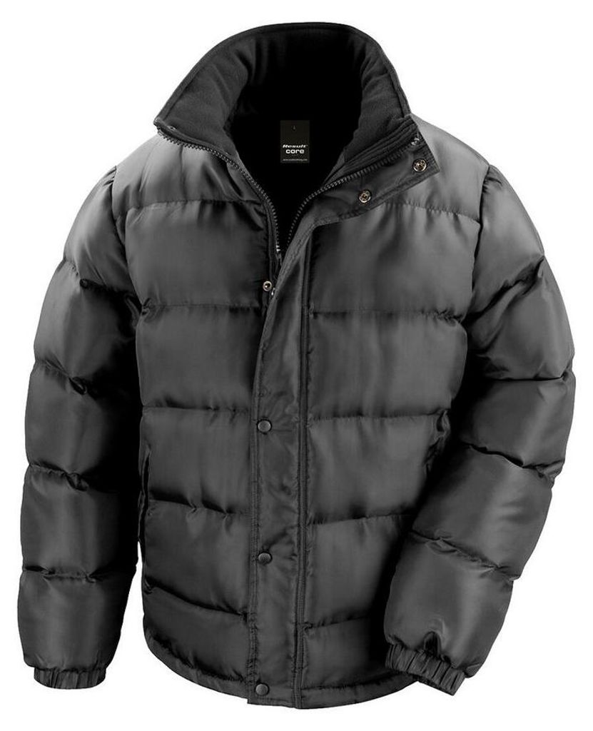 Result Core - "Nova Lux" Jacke Wattiert für Herren FK2821 (XL) (Schwarz)