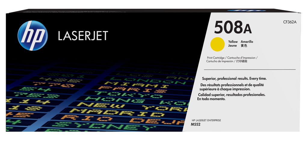 HP Cartuccia Toner Giallo Originale LaserJet 508A Immagine del prodotto 