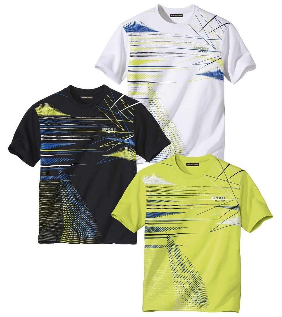Atlas For Men - T-Shirt für Herren(3er-Pack) AF1998 (M) Produktbild 