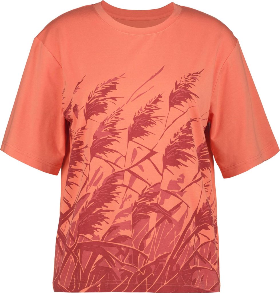 Icepeak Meigs Damen T-Shirt aus Bambusviskose (aus Bambuszellstoff), Orange, Größe M