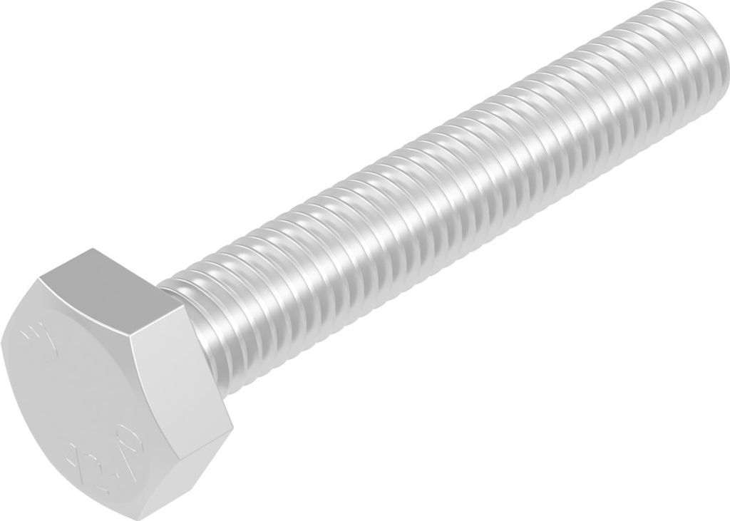 SECCARO Sechskantschraube M5 x 30 mm, Edelstahl V2A VA A2, DIN 933 / ISO 4017, Außensechskant, 20 Stück