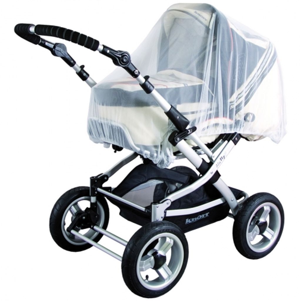 BABY-PLUS Insektennetz Universal weiß, für Buggy und Produktbild 