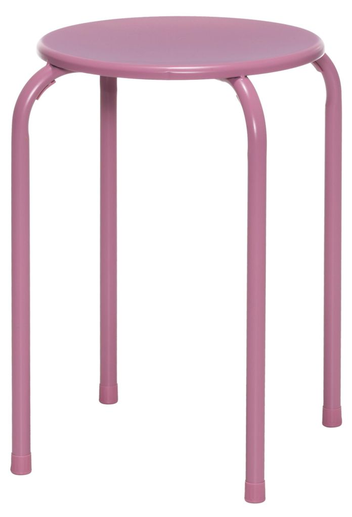 Kovová stolička, Ø 30 cm, zelená Obrázok produktu 