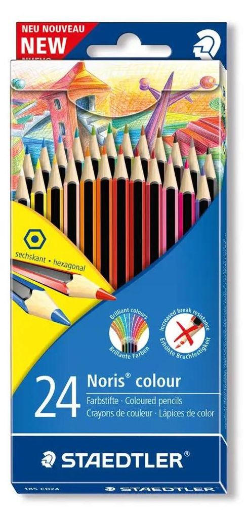 STAEDTLER Buntstift Noris colour 24 Farben Image du produit 