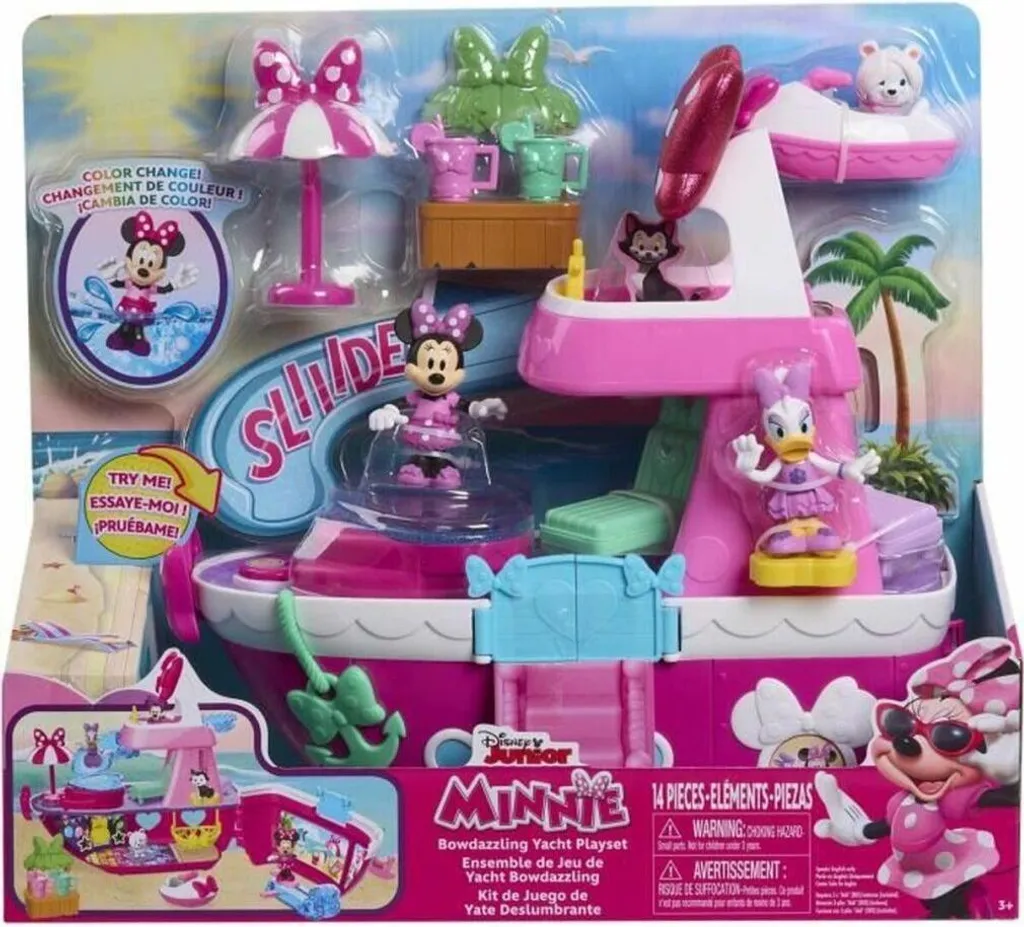 Minnie Hunt Disney Jeu Éducatif d'Observation avec Accessoires Rose