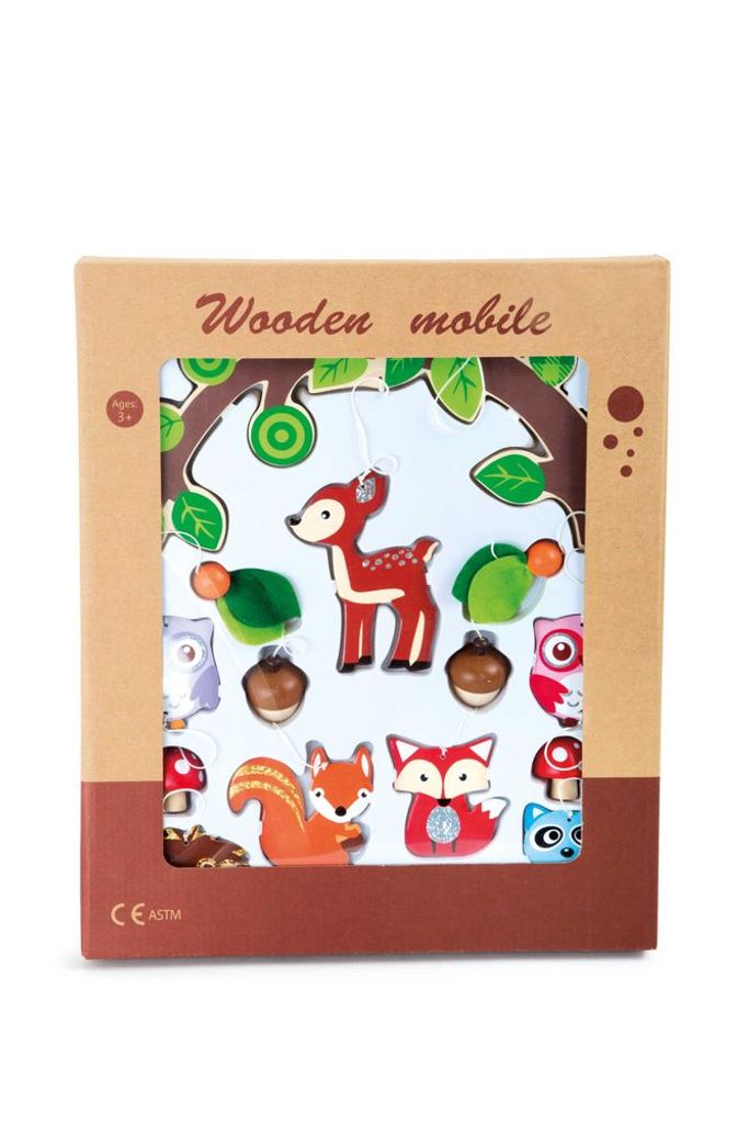 Small Foot 10116 Mobile „Waldtiere“, bunt Produktbild 4