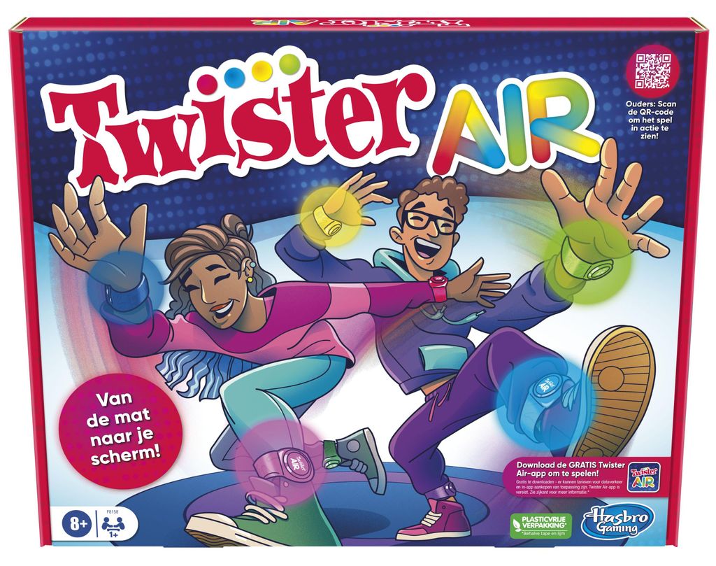 Hasbro Gaming Twister Air, Hra Twister, 8 rok / roky Obrázok produktu 