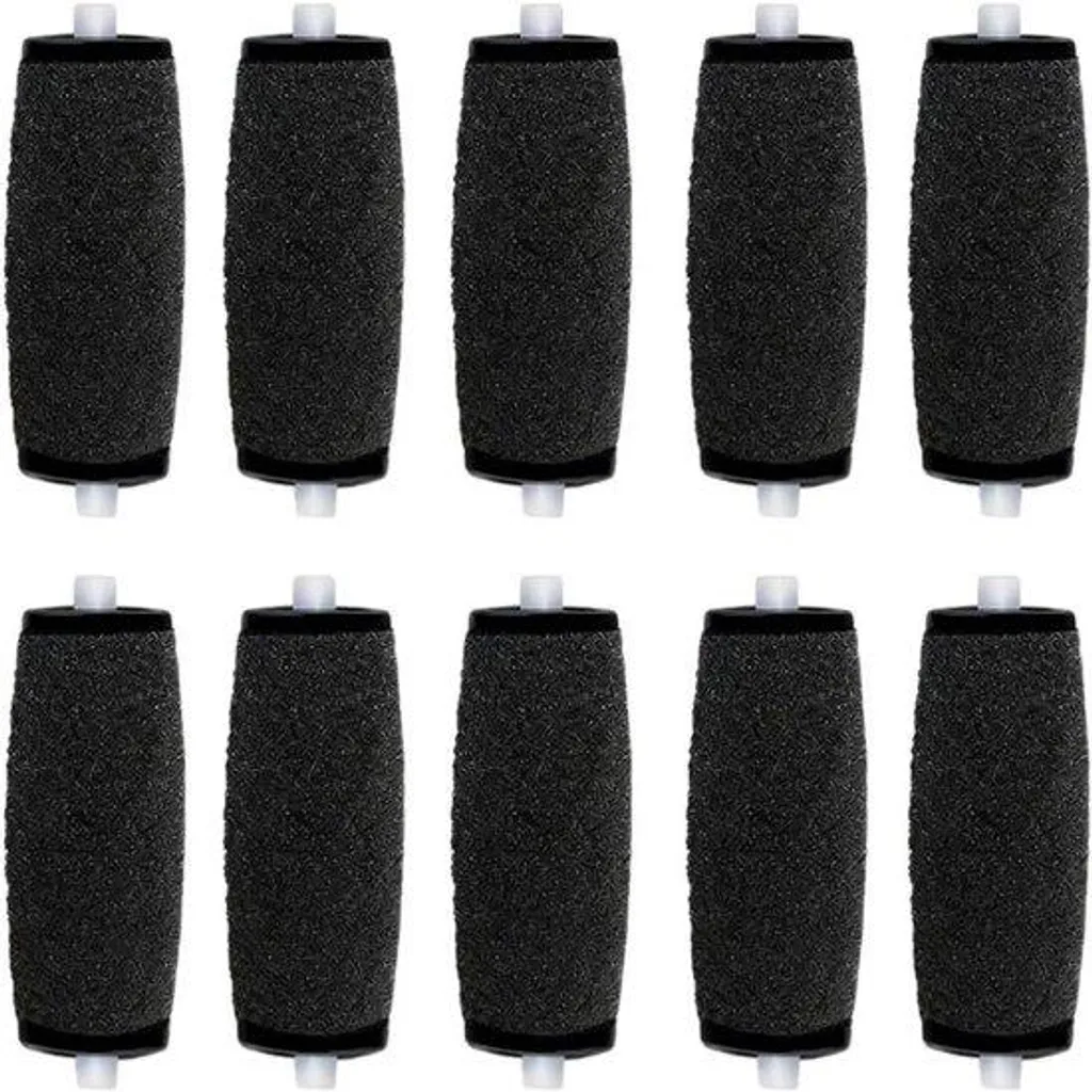 Recharges de Râpe Électrique Pieds, Rouleaux Verts Minéraux x10 Pièces