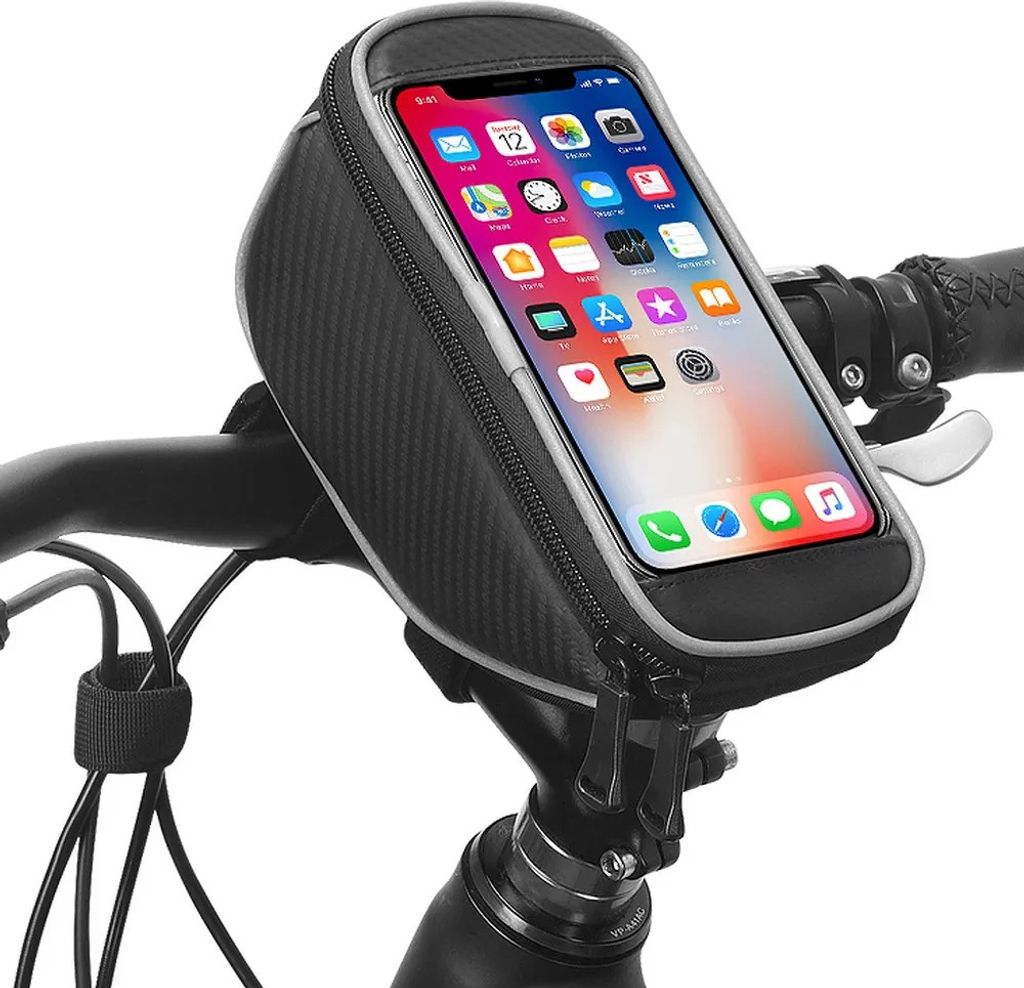 SAHOO Fahrradtasche Lenker Tasche Smartphone Tasche 1,5L Wasserdicht D300