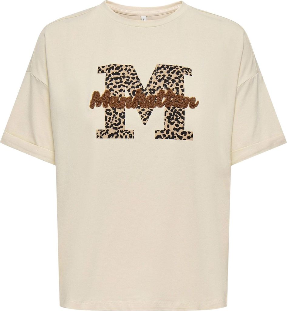 Only Cia Life Foldup Print T-shirt Damen