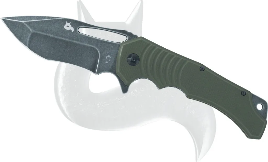 Couteau FOX Hugin Liner Lock Sécurisé pour une Découpe Nette en Forêt