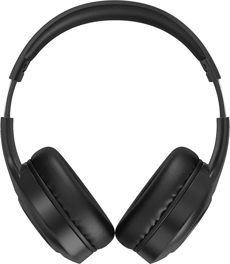 FEELMUSIC Casque sans fil circum-auriculaire Noir avec Bluetooth 5.0