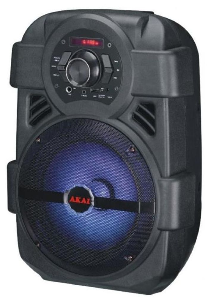 Altoparlante portatile AKAI ABTS-808L, Bluetooth, nero Immagine del prodotto 
