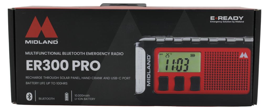 Midland ER 300 Pro Kurbelradio