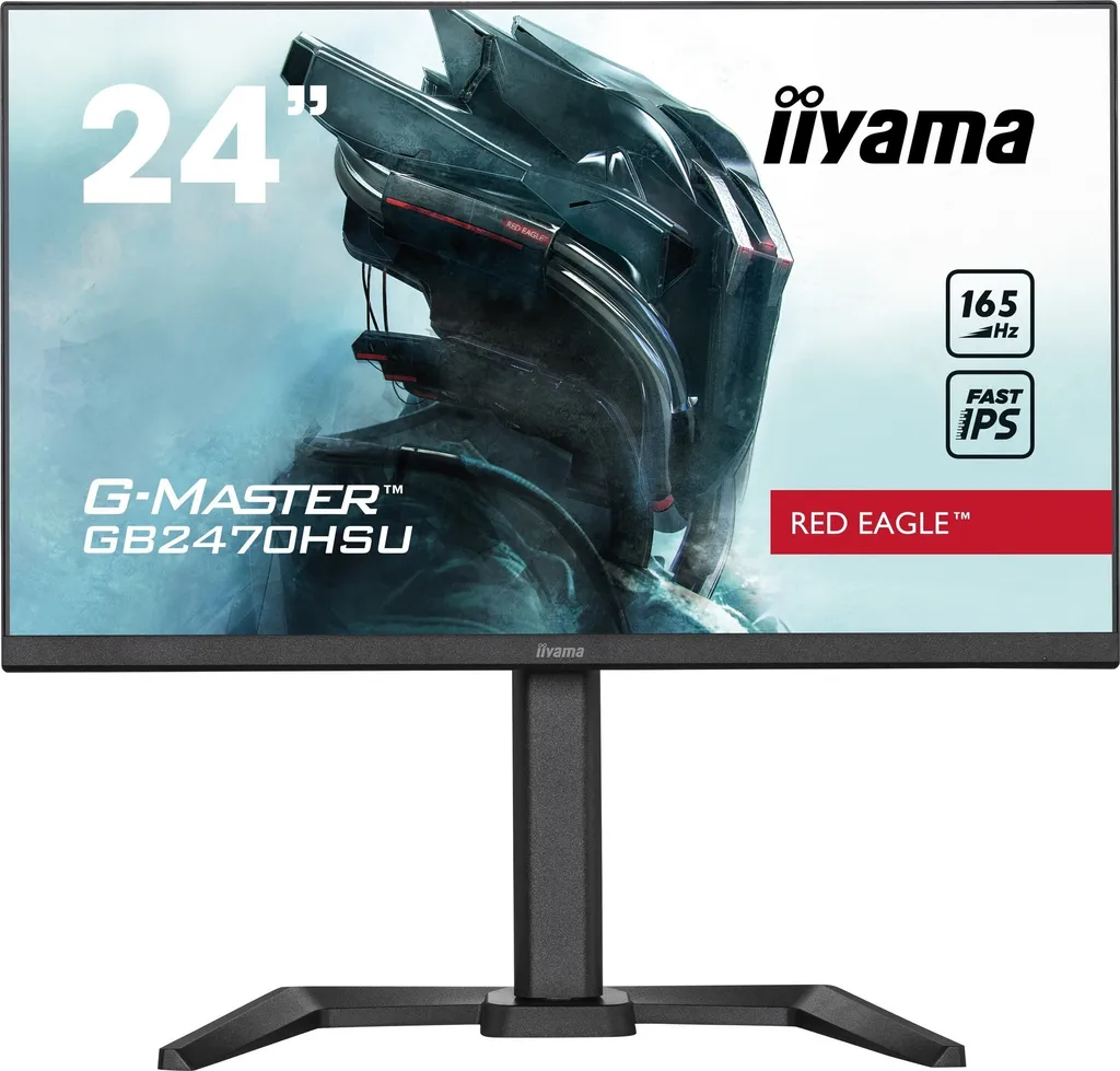 Moniteur Gaming Iiyama GB2470HSU-B5 165Hz Full HD Pied Réglable