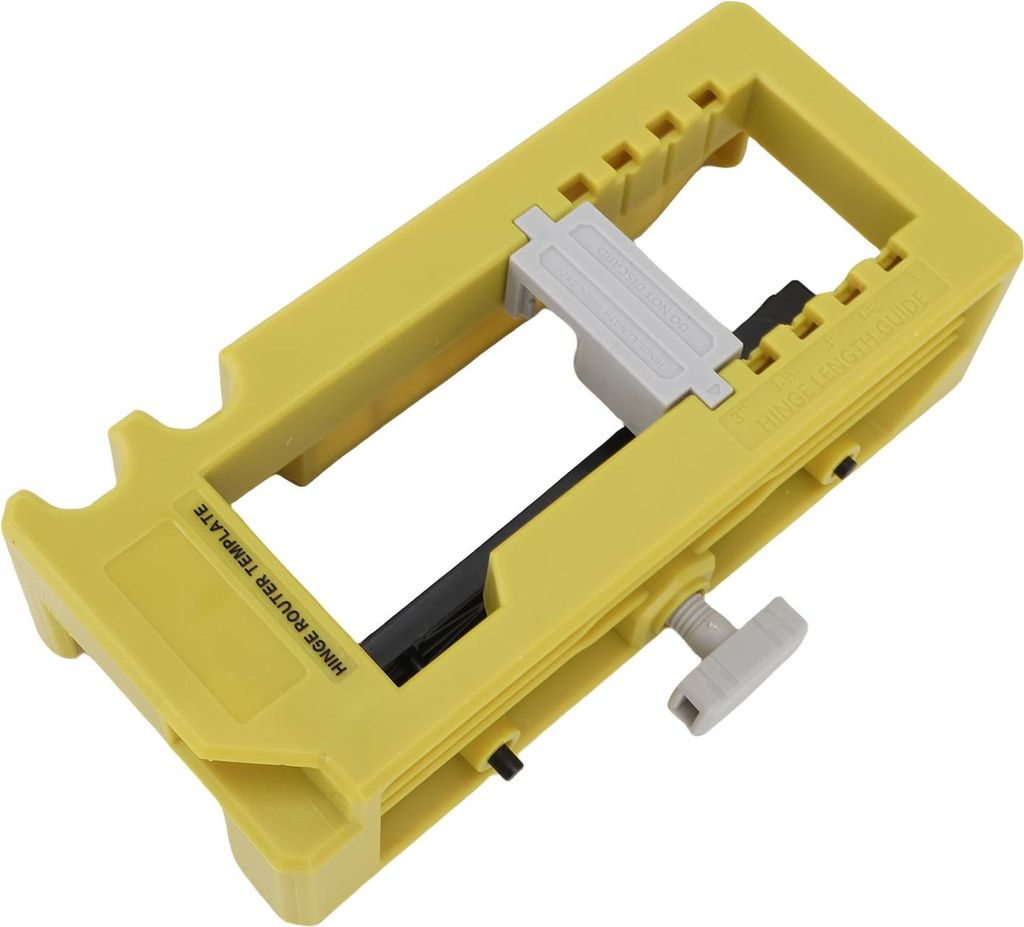 Trscharnierscharnern Kunststoff in Tiefenmesser tragbare Router -Vorlage fr die Baustelle