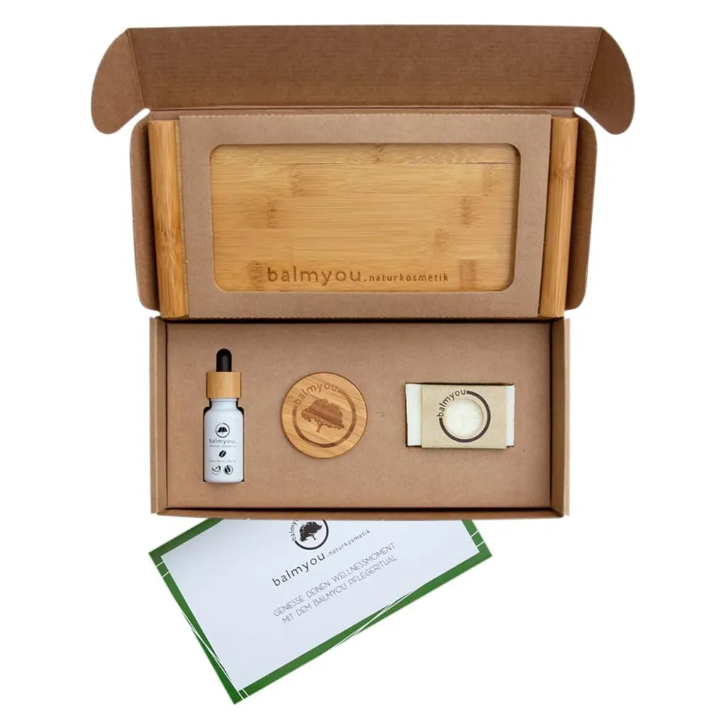 Rituel de soin vert kit complet pour routine beauté matin et soir