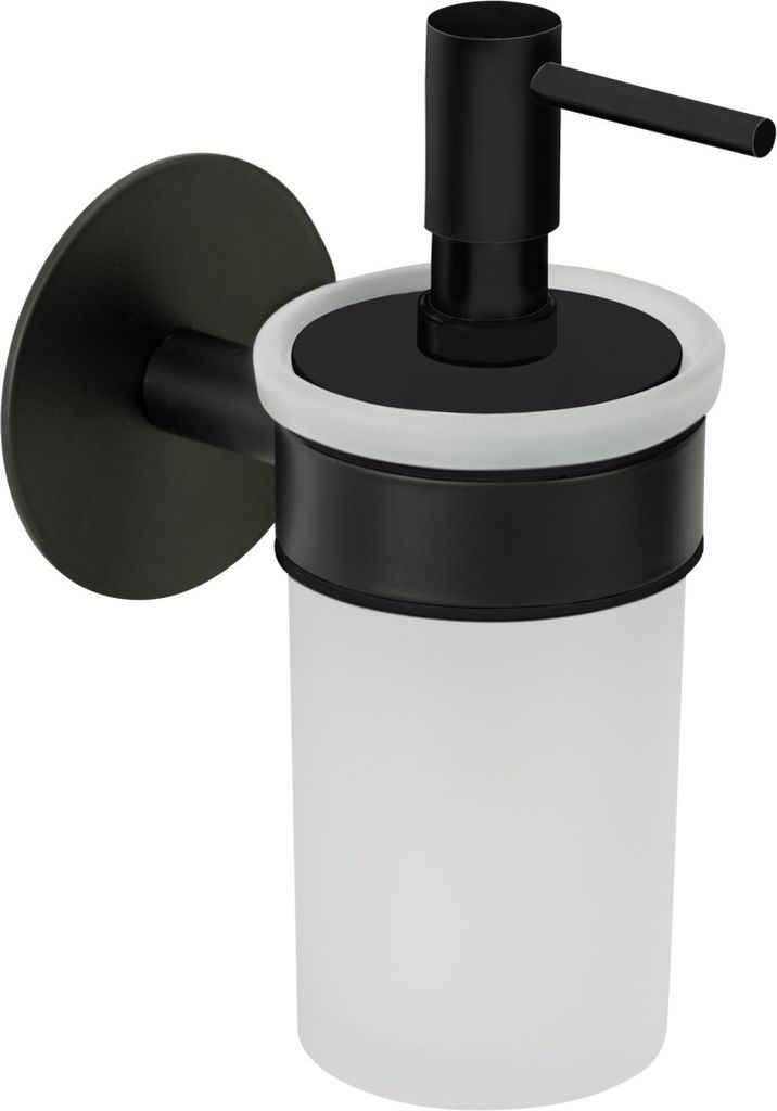Schöner Wohnen Seifenspender Meleto Schwarz 150 ml Produktbild 