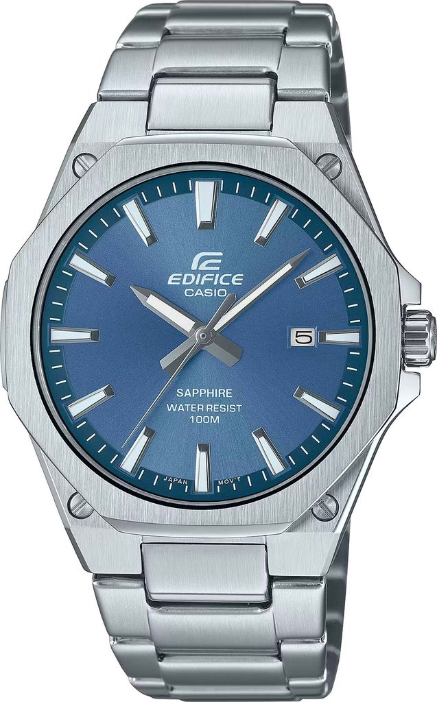 Casio Herren Uhr Edifice Edelstahl Saphirglas Produktbild 