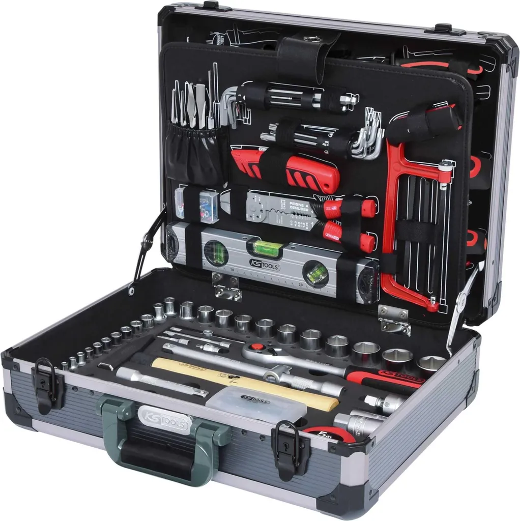 Fini les outils éparpillés avec ce coffret universel de 127 pièces pro