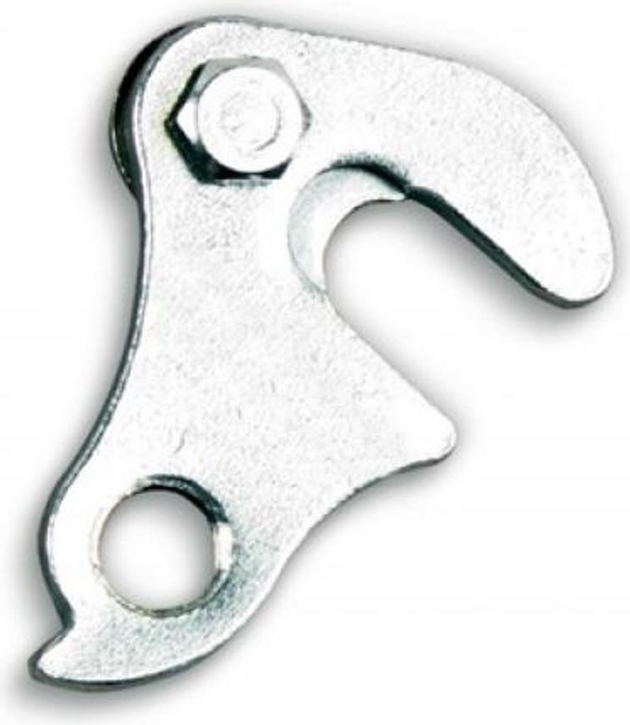 Schaltauge Stahl Silber Adapter