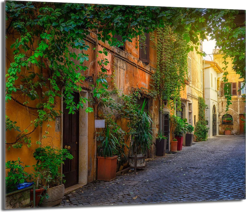 Glasschutzplatte für den Herd 60x52 Uliczka