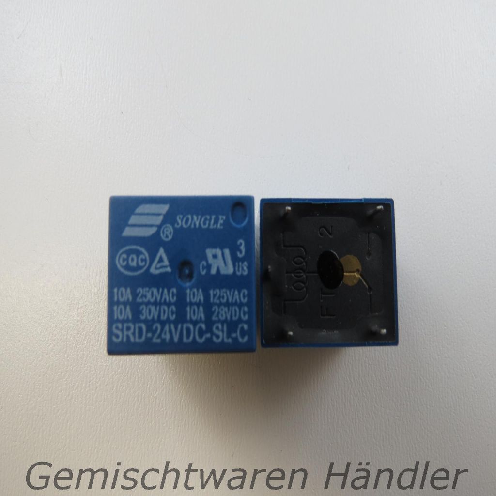 Relais 24V DC zu 250V AC oder 30V DC Relaiskarte Relaisplatine SRD-24VDC-SL-C
