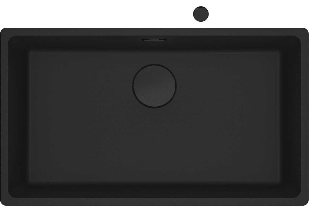 Franke Maris Unterbauspüle Fragranitbecken MRG 110-72 Black Produktbild 