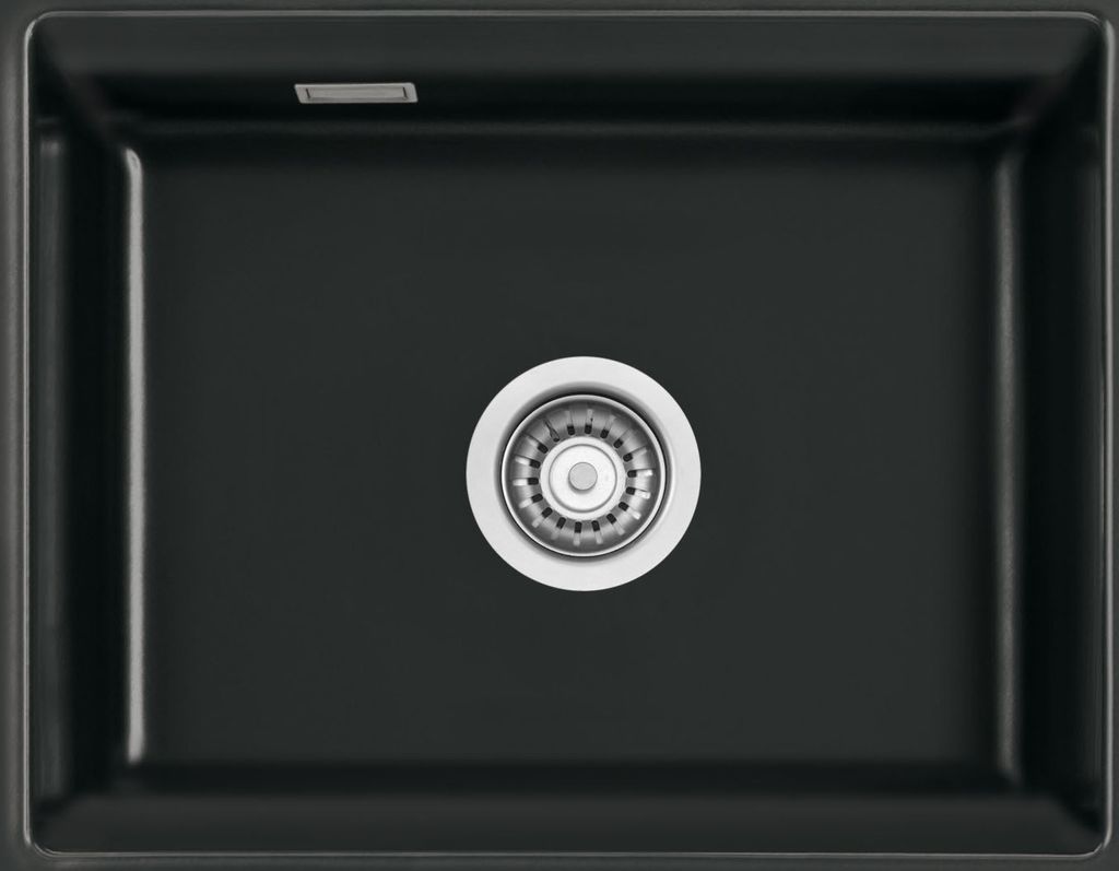 Unterbauspüle KeraDomo KARA 50 U/g in NERO mit Produktbild 