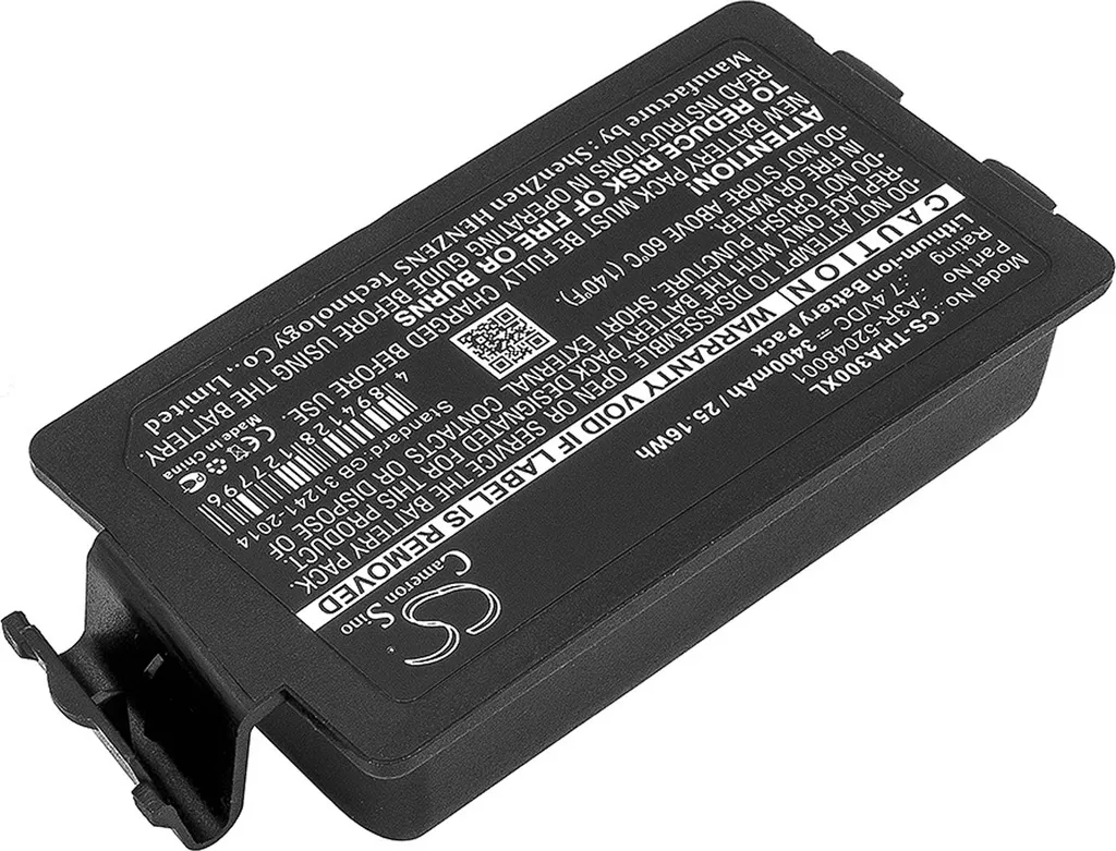 Batterie Li-ion haute capacité pour TSC Alpha 3R remplace A3R-52048001