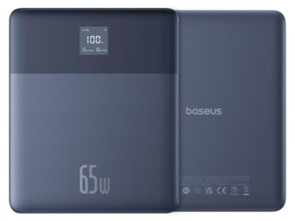 Batterie externe Baseus Blade 2 65W 12000mAh bleue Image du produit 