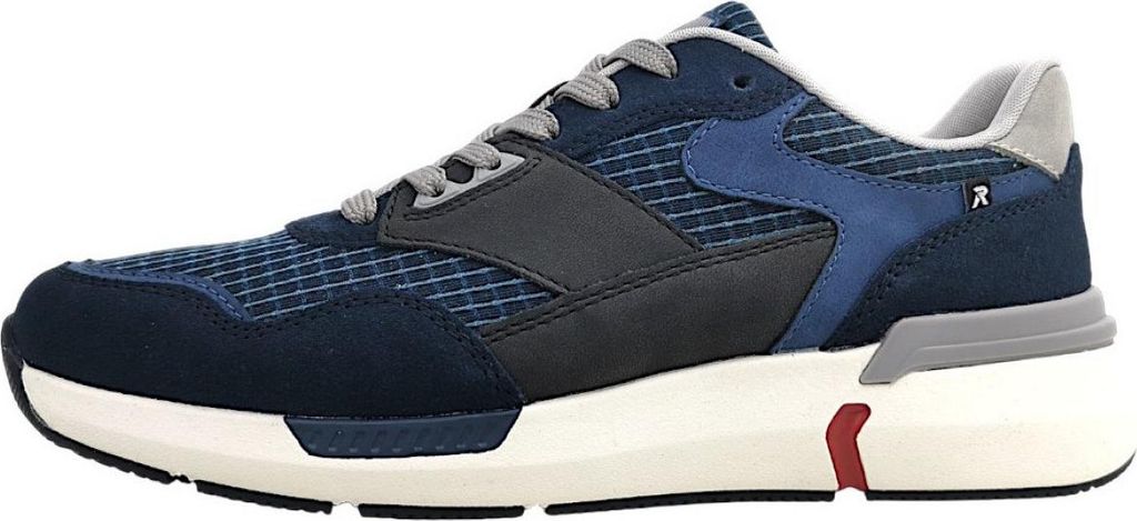 Rieker sportlicher Schnürer Blau in Gr. 47 Produktbild 