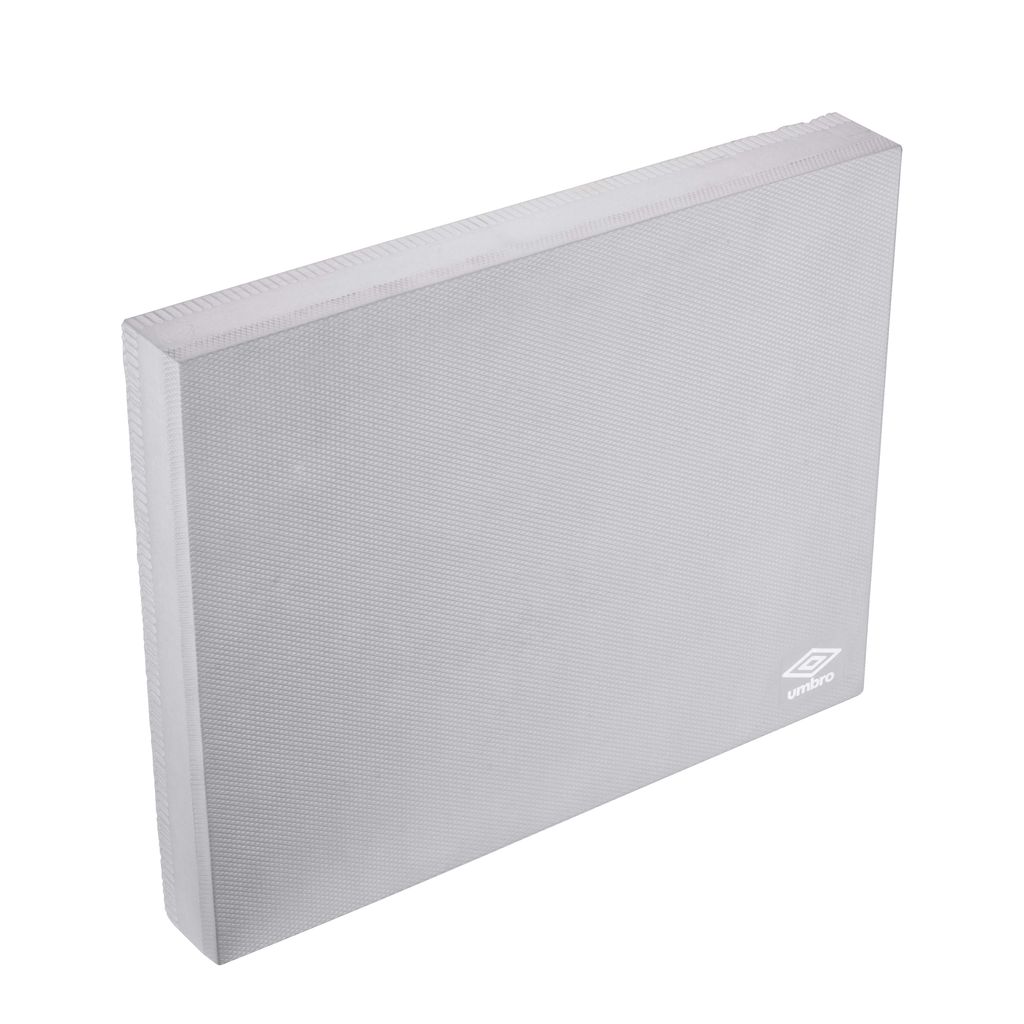 Umbro Balance Pad - Balance Kissen - Fördert Koordination, Kondition, Gleichgewicht und Stabilität - Rutschfest - 48 x 40 x 6CM - Weichschaum - Grau
