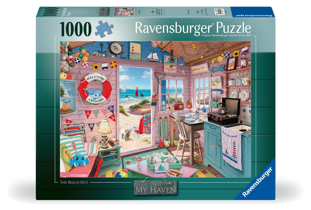Ravensburger 12000032, 1000 kusov, Krajinka, 14 rok / roky Obrázok produktu 