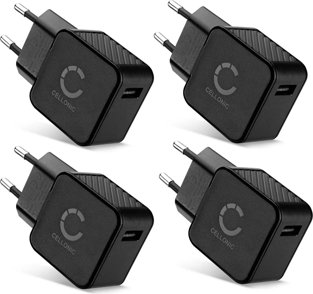 Adaptateur Secteur USB Universel 12W 5V 2.4A - Lot de 4 Prises USB