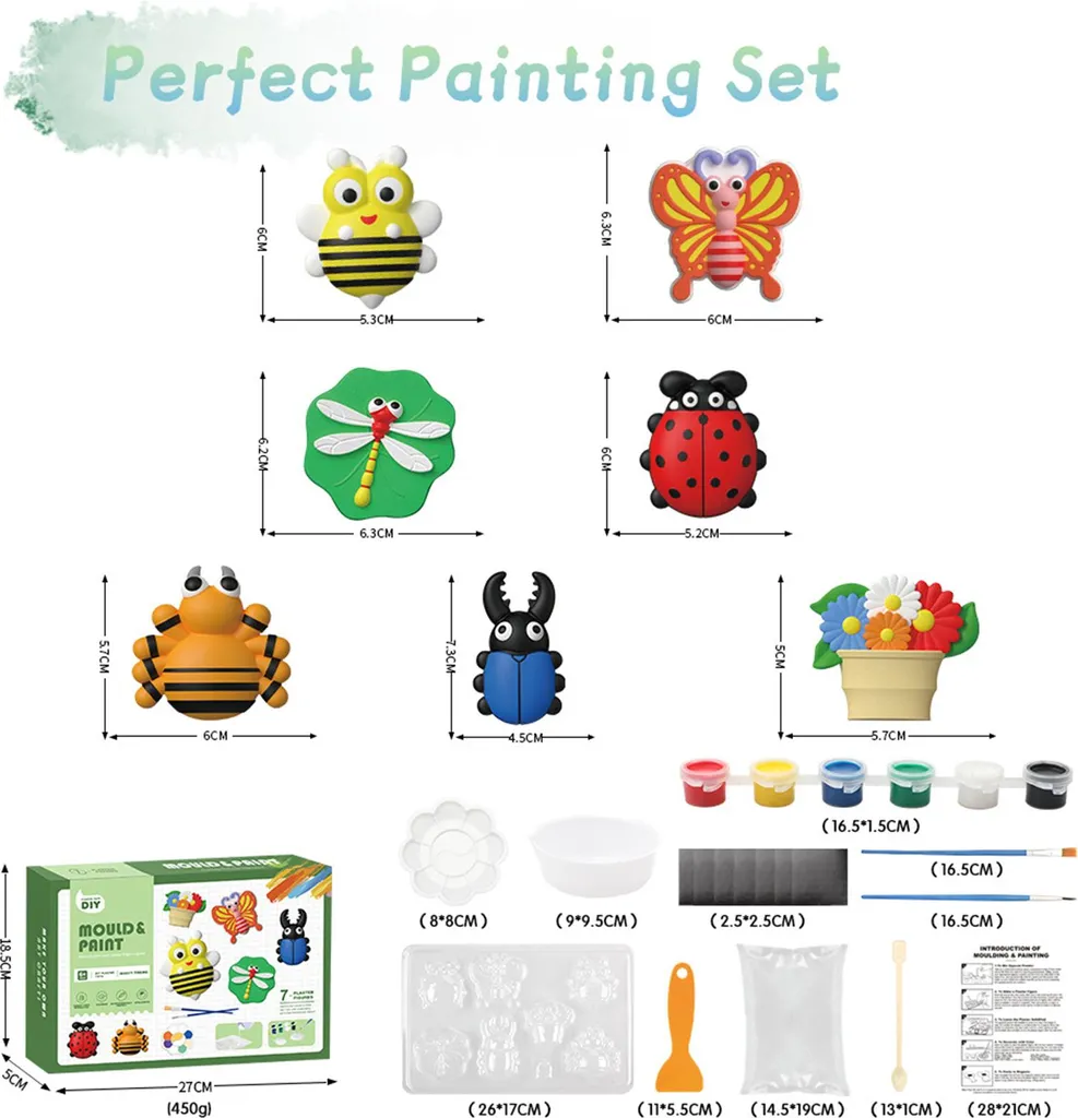 Set artistico e artigianale per bambini, set da colorare, uccello, spazio, giocattolo, arti e mestieri, accessori, bomboniere, creatività, fai da te, regalo per bambini e bambine