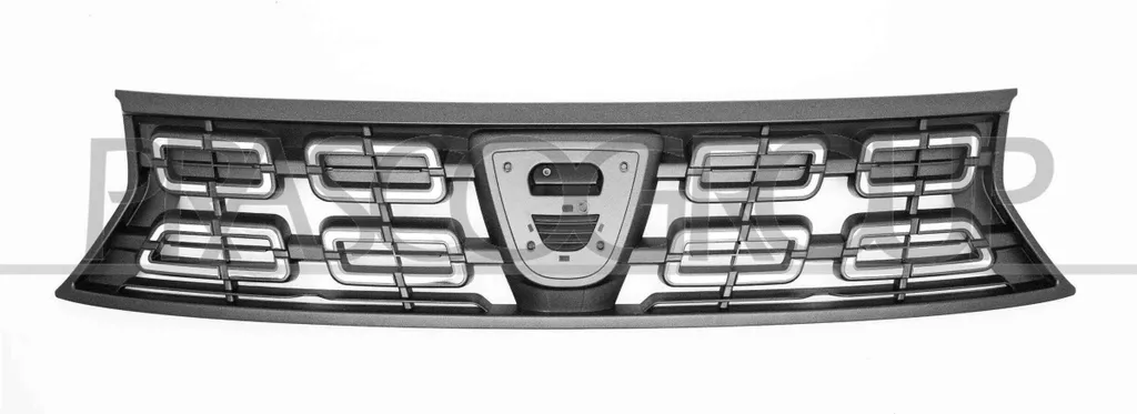 Grille de Calandre Avant Noire pour Duster - Remplacement DA8242011