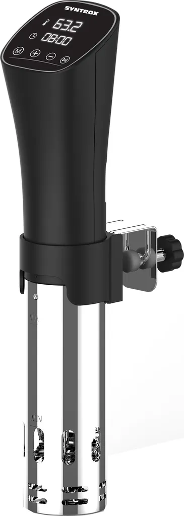 Syntrox Sous Vide Stick Cuiseur en Acier Inoxydable Noir Haute Précision