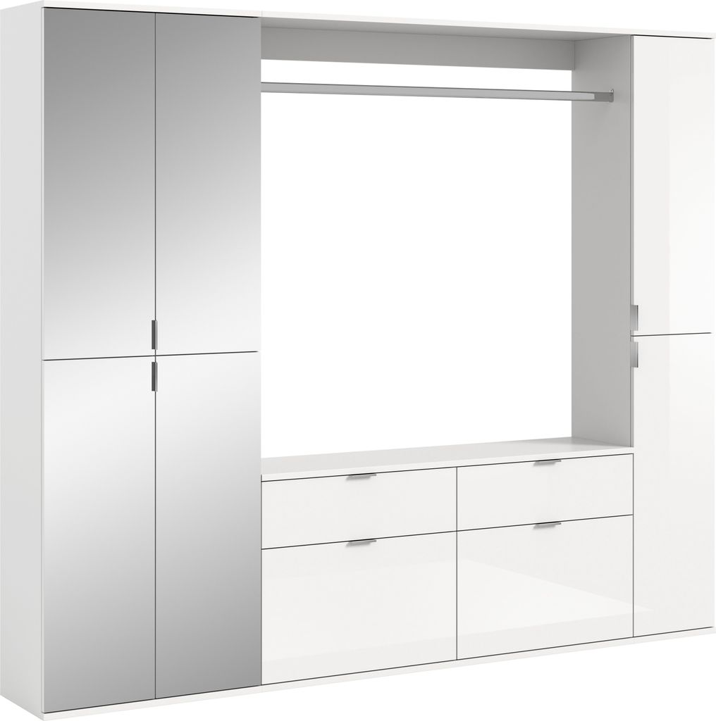 xonox.home Garderobenkombination Projekt X weiß Nachbildung Produktbild 